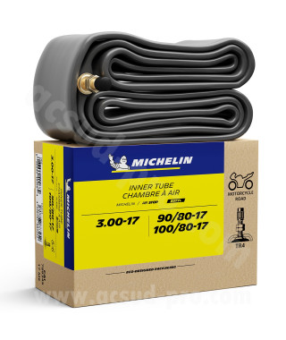 CHAMBRE A AIR MOTO 17 300 X 17 MICHELIN 17ME 90/80-17   100/80-17   VALVE TR4