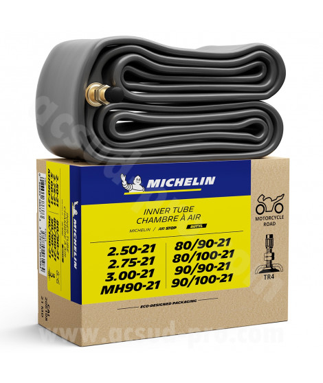 CHAMBRE A AIR MOTO 21 2.50 X 21 MICHELIN (21MD) VALVE TR4
