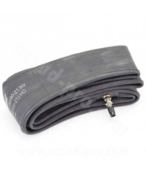 CHAMBRE A AIR RENFORCEE 21" (Heavy Duty) 2.50/2.75/3.00/3.25-21 (80/90-21.80/100-21. 90/90-21.90/100-21) VALVE TR4 EP. 2.2mm