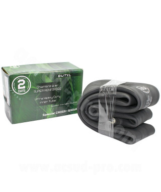 CHAMBRE A AIR SUPER RENFORCEE 18" (Super Heavy Duty) 140/80-18 (120/90-18. 130/80-18) VALVE TR6 EP. 4mm