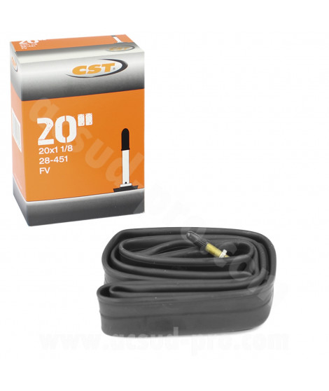 CHAMBRE A AIR VELO 20" x 1 1/8 CST PRESTA VP
