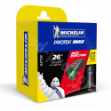 CHAMBRE A AIR VELO 26" x 1.90 A 2.30 MICHELIN C4 PROTEK MAX SCHRADER VS 35mm 330g (47/58-559) (BOITE)