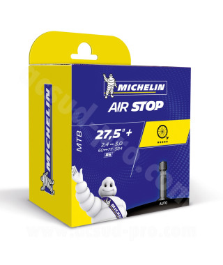 CHAMBRE A AIR VELO 27.5" x 2.40 A 3.10 MICHELIN B6 SCHRADER VS 34mm 338g (60/77-584) (BOITE)