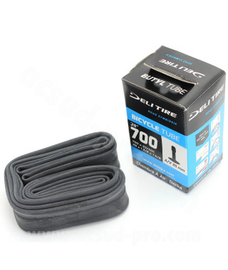 CHAMBRE A AIR VELO 700 x 32 A 40C  28 x 13/8 x 15/8  A/V 35mm DELI TIRE SCHRADER VS