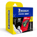 CHAMBRE A AIR VELO 700 x 35 A 42 MICHELIN A3 PROTEK MAX SCHRADER VS 35MM 250G (32/42-622) (BOITE)