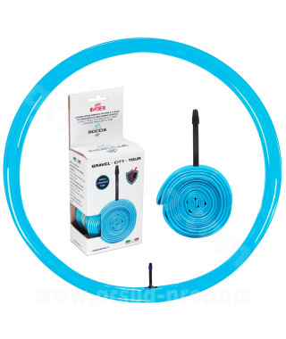 CHAMBRE A AIR VELO TPU ULTRA RESISTANTE  700 x 35-45 NXT ROCCIA VALVE PRESTA 45mm LEGERE 129G  ET COMPACTE