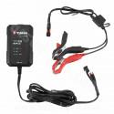 CHARGEUR DE BATTERIE YUASA YCX 1.5 6V/12V 1.5A CAPACITE 30 Ah (POUR BATTERIES CONVENTIONNELLES. SANS ENTRETIEN. AGM. LITHIUM)