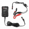 CHARGEUR DE BATTERIE YUASA YCX 1.5 6V/12V 1.5A CAPACITE 30 Ah (POUR BATTERIES CONVENTIONNELLES. SANS ENTRETIEN. AGM. LITHIUM)