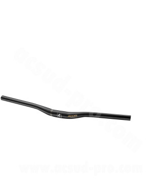 CINTRE VTT L 740mm Ø31.8mm ZOOM REACH 20mm BACKSWEEP 10° NOIR MAT