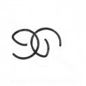 CIRCLIPS DE PISTON Ø10 ADAPT. BOOSTER / BW'S / STUNT / SLIDER / ROCKET X2 (LA PAIRE)