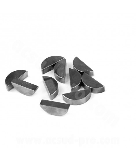 CLAVETTE ALLUMAGE ADAPT. PIAGGIO W  4mm  H  6.5mm  L 15.6mm (SACHET DE 10)  (oem : 000097)