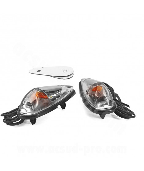 CLIGNOTANT A COLLER DIAM CARBONE Y1811 (LA PAIRE) *