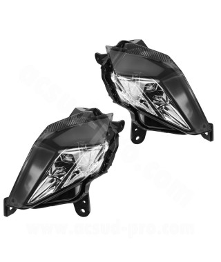 CLIGNOTANT ARRIERE A LED RB MAX ADAPT. YAMAHA TMAX 530 2012-2016 HOMOLOGUE FUME (LA PAIRE)