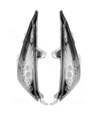 CLIGNOTANT AVANT A LED RB MAX ADAPT. YAMAHA TMAX 500 2008-11 HOMOLOGUE FUME (LA PAIRE)