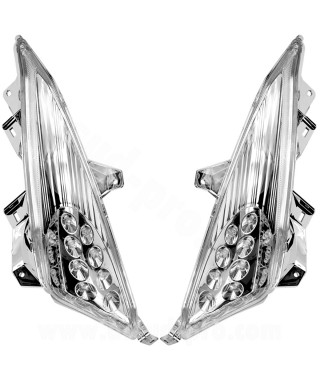 CLIGNOTANT AVANT A LED RB MAX ADAPT. YAMAHA TMAX 500 2008-2011 HOMOLOGUE (LA PAIRE)