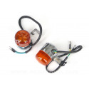 CLIGNOTANT COMPLET TYPE HONDA REPLICA CITY 1&2 / SPIGAOU / SKYTEAM TUNING (HOLOMOGUE CE - LA PAIRE)