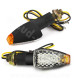 CLIGNOTANT HOMOLOGUE OPM AERO A LEDS NOIR (LA PAIRE)