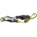 CLIGNOTANT HOMOLOGUE OPM BLINKY SEQUENTIEL INDICATEUR PROGRESSIF A LEDS NOIR (LA PAIRE)