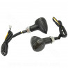 CLIGNOTANT HOMOLOGUE OPM GIBSON A LEDS NOIR SMOKED (LA PAIRE)
