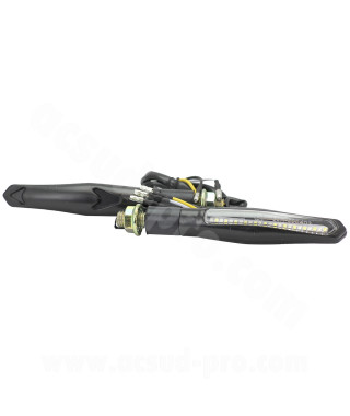 CLIGNOTANT HOMOLOGUE OPM NEVADA SEQUENTIEL INDICATEUR PROGRESSIF A LEDS + FEU DE JOUR (LA PAIRE)