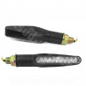 CLIGNOTANT HOMOLOGUE OPM TROOP A LEDS NOIR (LA PAIRE)