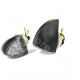 CLIGNOTANT HOMOLOGUE TNT BEAN A LEDS NOIR (LA PAIRE) ADAPT. PIAGGIO MP3 400 / 500cc