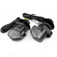 CLIGNOTANT HOMOLOGUE TNT CRISPY A LEDS NOIR (LA PAIRE) ADAPT. PIAGGIO MP3 400 / 500CC