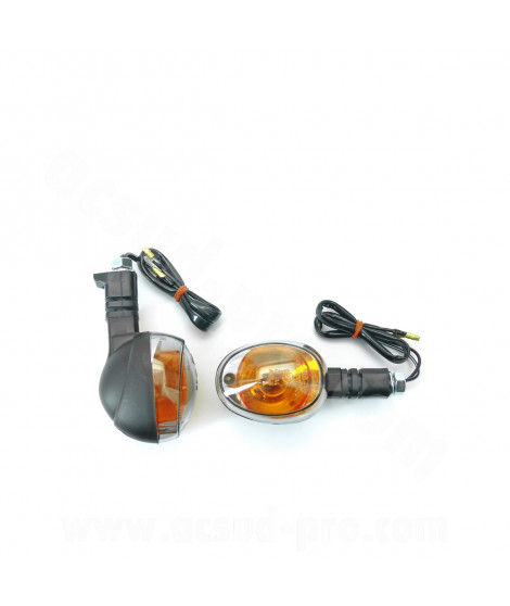 CLIGNOTANT HOMOLOGUE TNT TYPE LEXUS NOIR  (LA PAIRE)