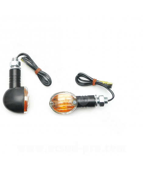 CLIGNOTANT HOMOLOGUE TNT TYPE SPHERA NOIR ST080 (LA PAIRE)