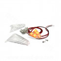 CLIGNOTANT MASQUE TNT NITRO/AEROX LEDS ORANGE (LA PAIRE)*