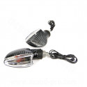 CLIGNOTANT TNT DEMON CARBONE /BLANC 10W (LA PAIRE) *