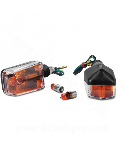 CLIGNOTANT TNT TWIN 21 / 10W NOIR YM1920 (LA PAIRE) *