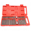 COFFRET 40 EMBOUTS  TORX ET BTR
