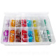 COFFRET ASSORTIMENT 240 FUSIBLES PLATS / MICRO FUSIBLES