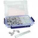 COFFRET ASSORTIMENT MASSES D'EQUILIBRAGE DE ROUES 150 PIECES