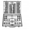 COFFRET TARAUDS + FILIERES 110 PIECES (DU M2 AU M18)