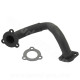 COLLECTEUR D'ECHAPPEMENT ADAPT. DERBI SENDA 2000 DRD. X-TREM .BLACK