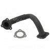 COLLECTEUR D'ECHAPPEMENT ADAPT. DERBI SENDA 2000 DRD. X-TREM .BLACK