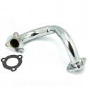 COLLECTEUR D'ECHAPPEMENT ADAPT. DERBI SENDA 2000 DRD. X-TREM .CHROME