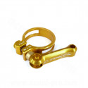 COLLIER DE TIGE SELLE VELO TOKEN BLOCAGE RAPIDE Ø34.9 OR 24g
