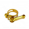 COLLIER DE TIGE SELLE VELO TOKEN BLOCAGE RAPIDE Ø34.9 OR 24g