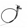 COMMANDE DE STARTER A CABLE NOIR MAT CARENZI (L : 0.5m)