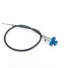 COMMANDE DE STARTER A CABLE UNIVERSEL NOIR MAT (LONGUEUR 50 CM A TIRETTE)