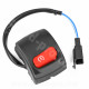COMMODO / COMMUTATEUR DROIT ADAPT. MBK 50 BOOSTER 2004 / YAMAHA 50 BWS 2004