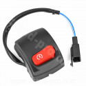 COMMODO / COMMUTATEUR DROIT ADAPT. MBK 50 BOOSTER 2004 / YAMAHA 50 BWS 2004