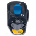 COMMODO / COMMUTATEUR GAUCHE ADAPT. PEUGEOT 50 TKR /  TREKKER / SPEEDFIGHT / VIVACITY / XP6 / XR6 / RIEJU 50 RS1. RS2