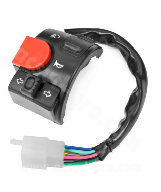 COMMODO / COMMUTATEUR HAUT GAUCHE ADAPT. MBK NITRO / YAMAHA AEROX