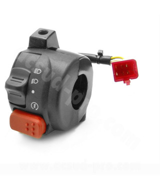 COMMUTATEUR DROIT COMPLET ADAPT. MBK BOOSTER 2000 / YAMAHA BWS