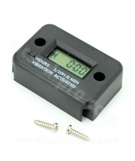 COMPTEUR D HEURE MOTEUR PAR VIBRATION  2T / 4T  (SANS FILS)