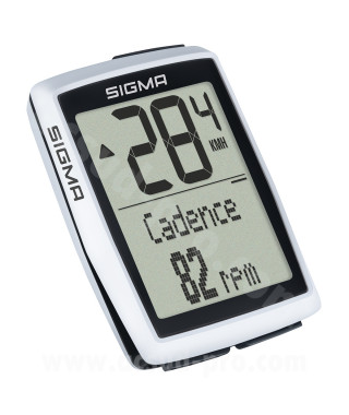 COMPTEUR SIGMA BC 12.0 WL STS SANS FIL AVEC CADENCE DE PEDALAGE (12 FONCTIONS)